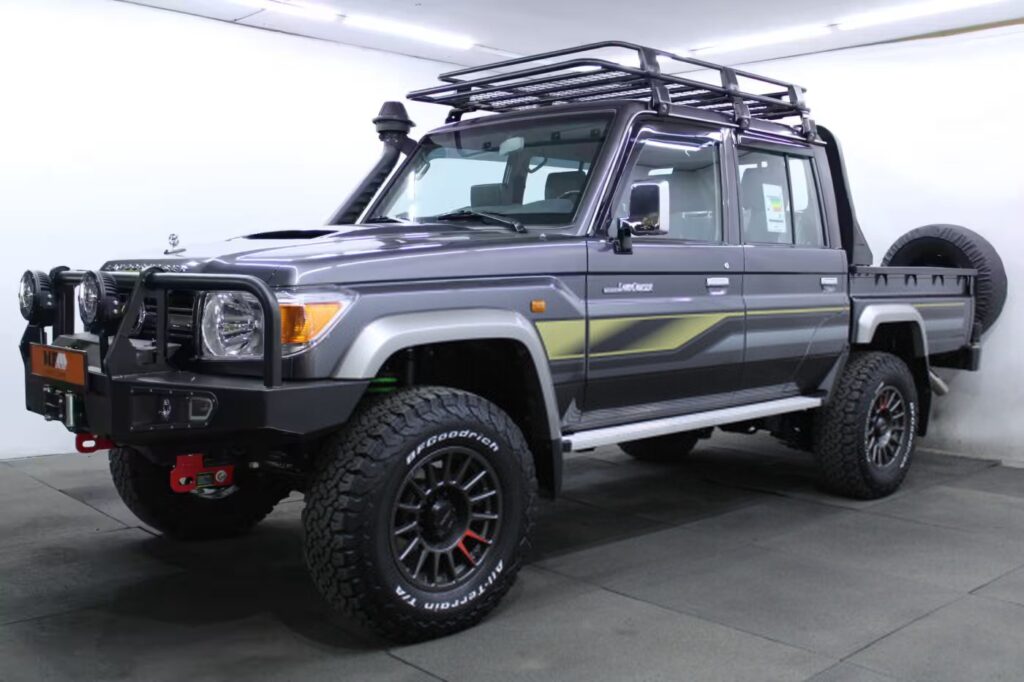 Toyota Land Cruiser J70 · Рестайлинг