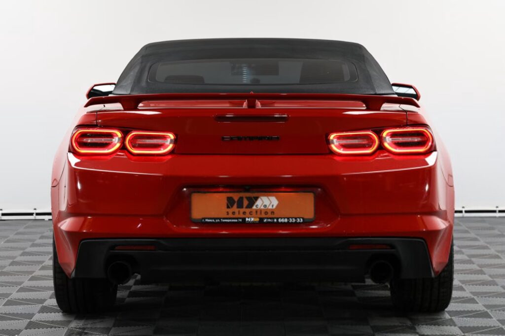 Chevrolet Camaro VI · Рестайлинг