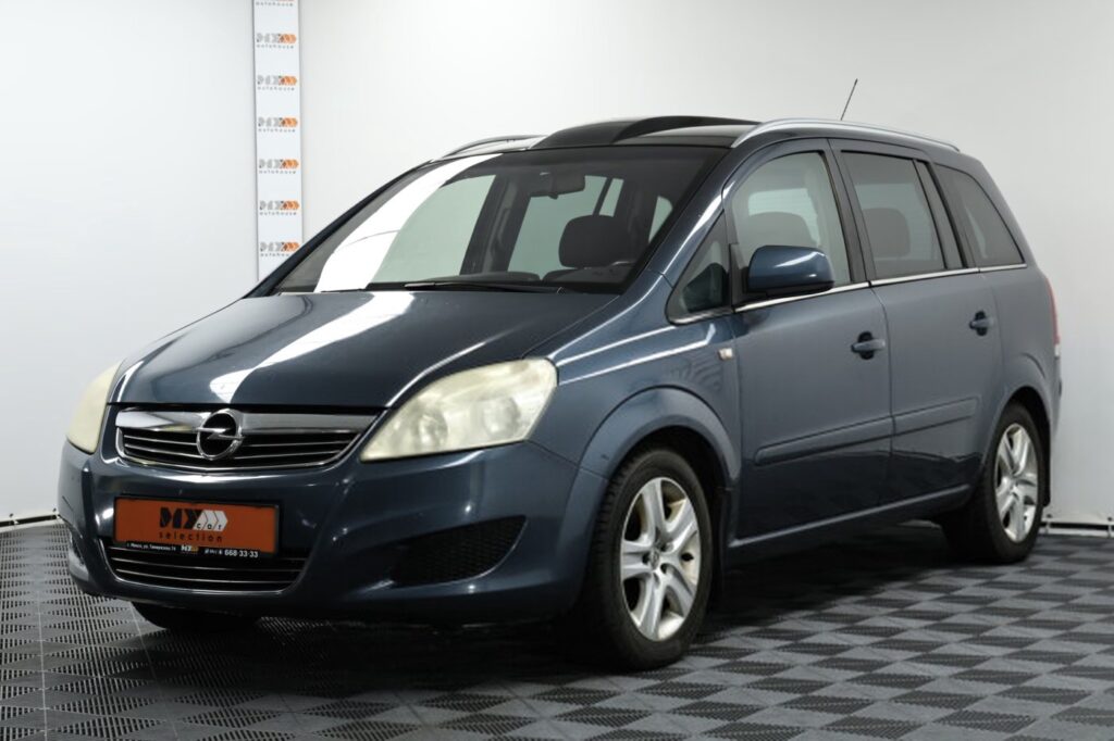 Opel Zafira B · Рестайлинг